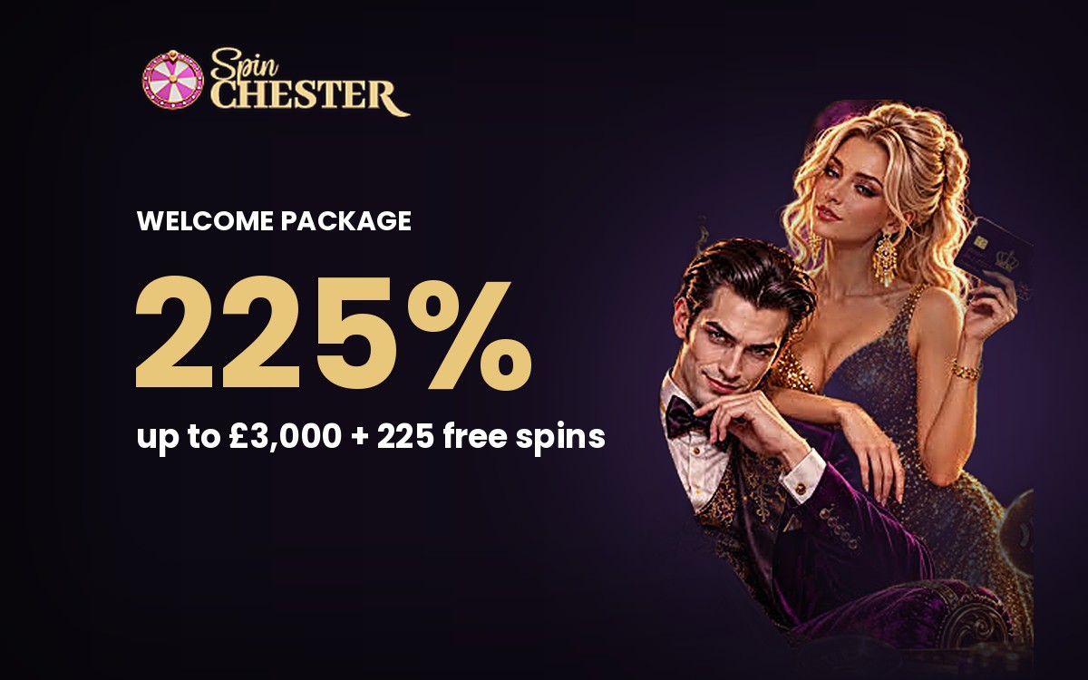 Spinchester casino welcome bonus
