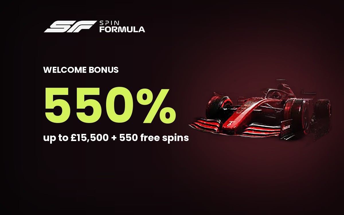 SpinFormula casino welcome bonus